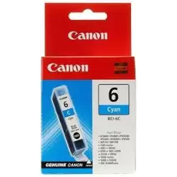 (4706A002) CANON  TINTA CIAN BCI 6E C 13ML S- 800 820 820D 830D 900 9000 I- 950 965 9100 560 865 905D 9950 990 6500 9100 9950...