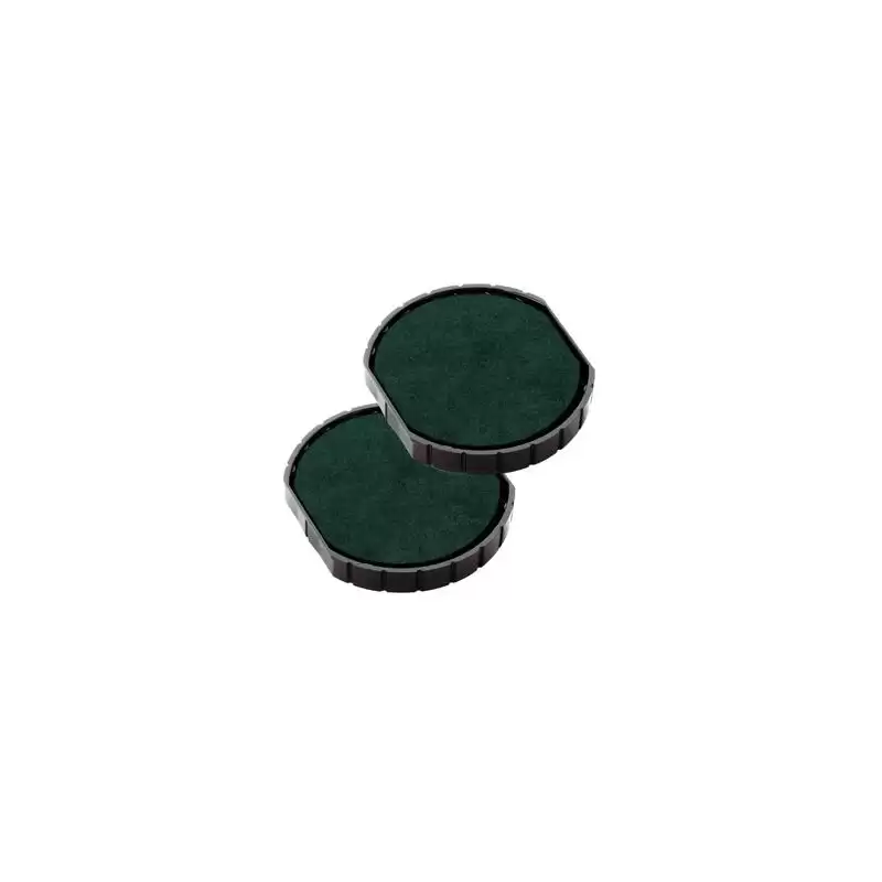 (107410) COLOP ALMOHADILLA E/R40 VERDE BLISTER -2U-
