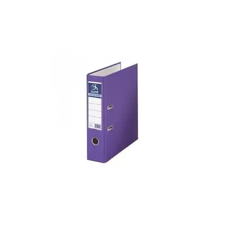 (90217) DOHE ARCHIVADOR PALANCA A4 LOMO ANCHO RADO CARTÓN FORRADO PP MORADO