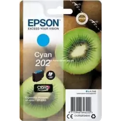 (C13T02F24010) EPSON SINGLEPACK CYAN 202 CLARIA PREMIUM INK