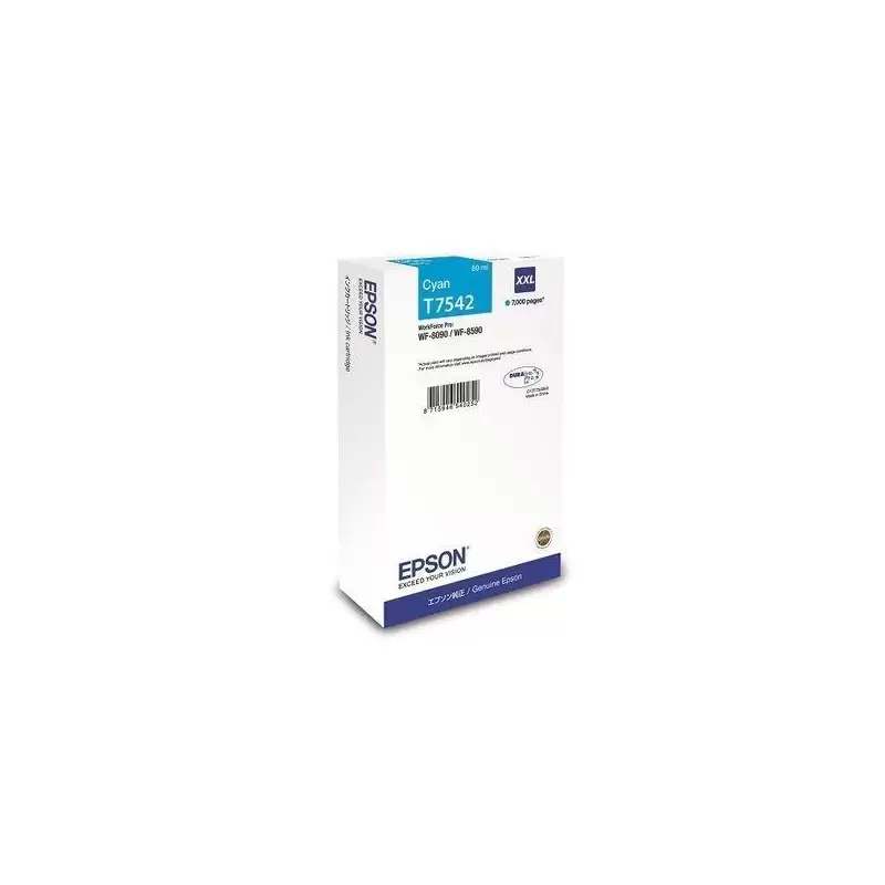(C13T754240) EPSON CARTUCHO CIÁN XXL 7000P WF-8X90