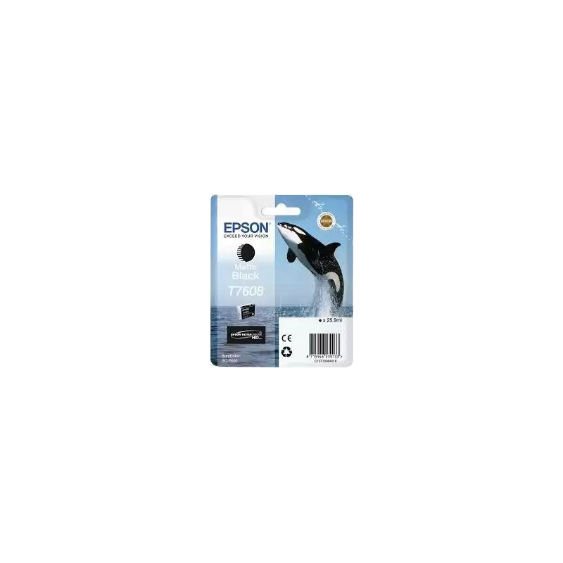 (C13T76084010) EPSON SURECOLOR SC P600 CARTUCHO NEGRO MATE
