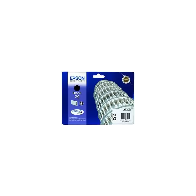 (C13T79114010) EPSON TINTA NEGRO L 900 PÁGINAS WORKFORCE PRO WF-5XXX SERIES