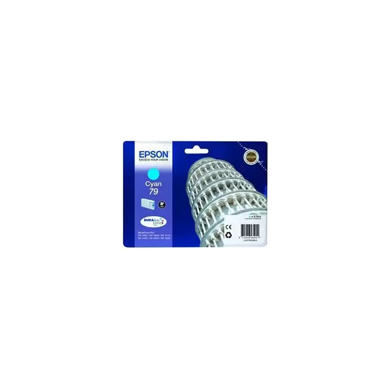 (C13T79124010) EPSON TINTA CIÁN L 900 PÁGINAS WORKFORCE PRO WF-5XXX SERIES