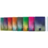 (88424399) GRAFOPLÁS CUADERNO 80H FOLIO 90GR 4X4MM TAPA PP UNEQUAL METALLIC SURTIDO