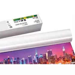 (16114) FABRISA ROLLO DE PAPEL PARA PLOTTER (42") 1067X50MM X 30M 180GR BLANCO GLOSSY FOTOGRÁFICO BRILLO