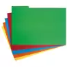 (00031152) GRAFOPLÁS SUBCARPETA CON PESTAÑA LATERAL FOLIO CARTULINA NARANJA -50U-