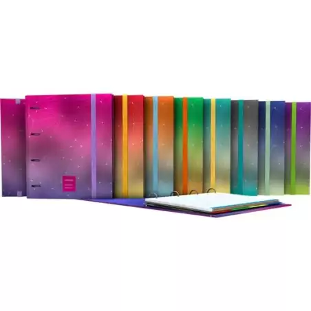 (88103335) GRAFOPLÁS CARPEBOOK FORRADO 4D35 A4 UNEQUAL METALLIC VIOLETA