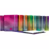 (88103335) GRAFOPLÁS CARPEBOOK FORRADO 4D35 A4 UNEQUAL METALLIC VIOLETA