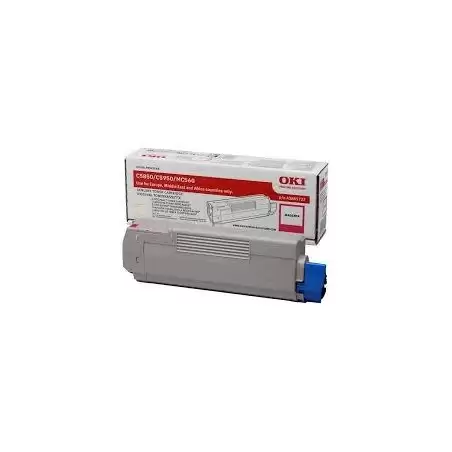 (43865722) OKI TONER MAGENTA C-5850/5950/MC560  (6.000 COPIAS)