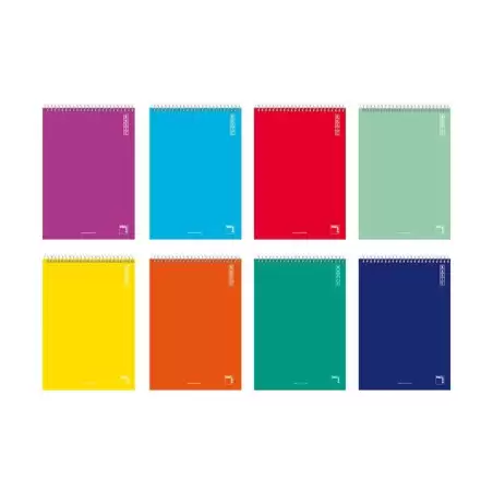 (16432) PACSA BLOCK BASIC 80 HOJAS 4X4 TAPAS CARTÓN CUARTO 60GR COLORES SURTIDO -10U-