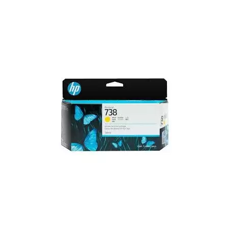 (498N7A) HP TINTA AMARILLO DESIGNJET 738