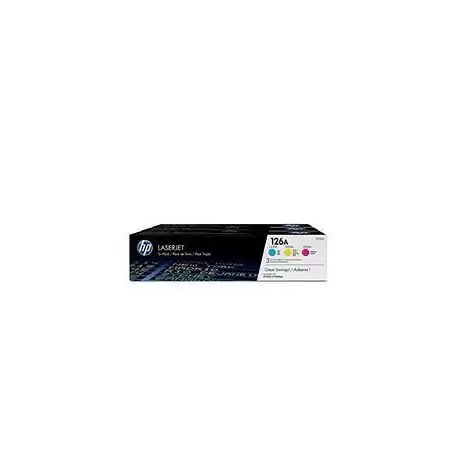 (CF341A) HP TONER C / M / Y - 126A (PACK 3) (CE311A / CE312A / CE313A )