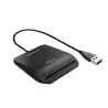 (23890) TRUST LECTOR DE TARJETAS EXTERNO DNI COMPATIBLE CON DNIE Y SMARTCARDS  USB 2.0  NEGRO