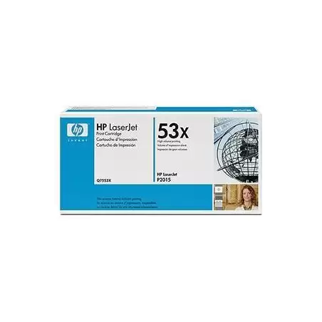 (Q7553X) HP TONER NEGRO LASERJET P2015 - 53X