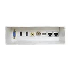 (A127-0340) AISENS CAJA DE CONEXIONES VGA - 2 HDMI - JACK 3.5 - RCA - 1 USB - 2 RJ45
