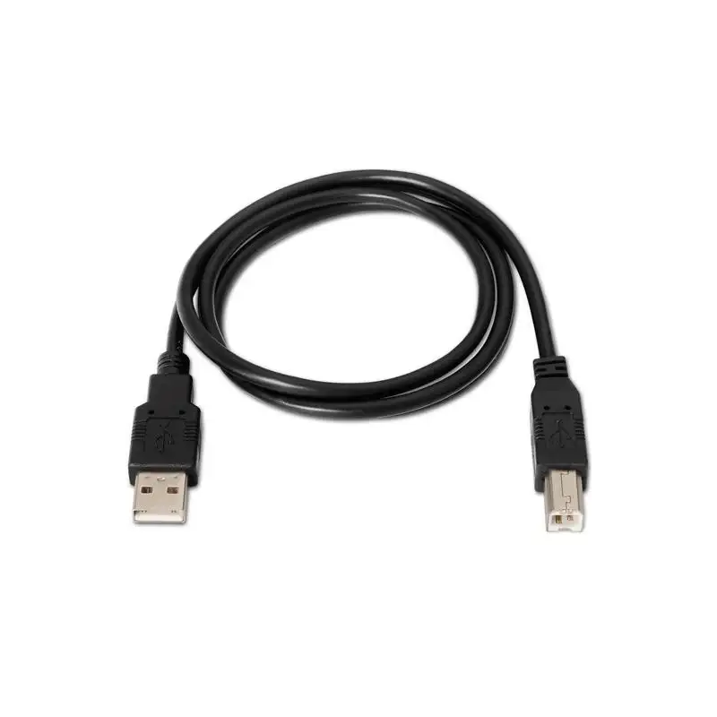 (A101-0005) AISENS CABLE USB 2.0 IMPRESORA TIPO A/M - B/M NEGRO 1