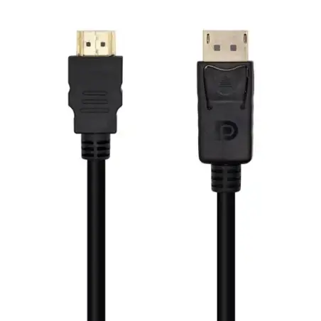 (A125-0459) AISENS CABLE CONVERSOR DISPLAYPORT A HDMI DP/M - HDMI/M NEGRO 1