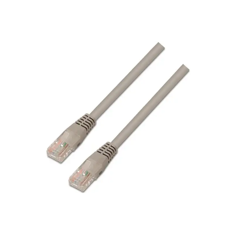 (A133-0178) AISENS CABLE DE RED LATIGUILLO RJ45 CAT.5E UTP AWG24 GRIS 1