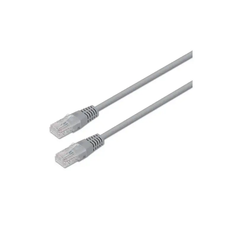 (A135-0236) AISENS CABLE DE RED LATIGUILLO RJ45 CAT.6 UTP AWG24 GRIS 20M