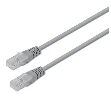 (A135-0236) AISENS CABLE DE RED LATIGUILLO RJ45 CAT.6 UTP AWG24 GRIS 20M