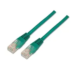 (A135-0246) AISENS CABLE DE RED LATIGUILLO RJ45 CAT.6 UTP AWG24 VERDE 1