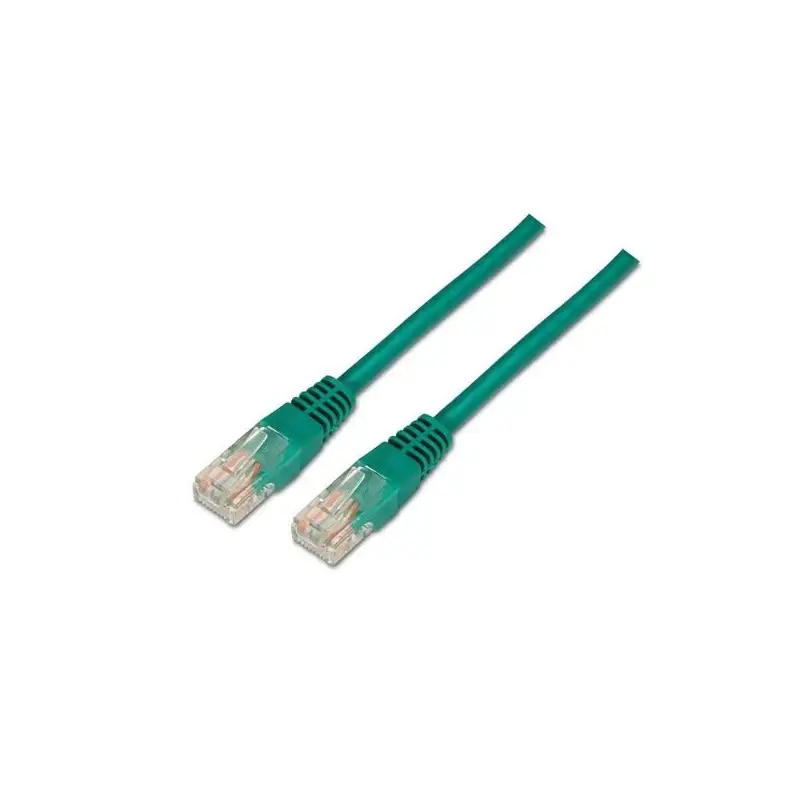 (A135-0246) AISENS CABLE DE RED LATIGUILLO RJ45 CAT.6 UTP AWG24 VERDE 1