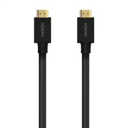 (A150-0680) AISENS CABLE HDMI V2.1 PREMIUM ALTA VELOCIDAD HEC 8K@60HZ 48GBPS A/M - A/M GRIS/NEGRO 5