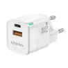 (ASCH-20W2P002-W) AISENS CARGADOR GAN 20W