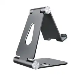 (MS2PM-088) AISENS SOPORTE DE SOBREMESA TAMAÑO M AJUSTABLE 2 PIVOTES PARA MOVIL/TABLET GRIS