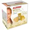 (DL000612) ALPINO GEL CON PURPURINA METALLIC GLITTER ORO