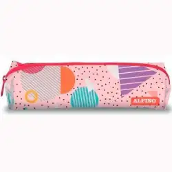 (UA000161) ALPINO ESTUCHE GEOMETRIC 1 CREMALLERA 21X6X5CM MULTICOLOR