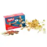 (12577) APLI ENCUADERNADORES METÁLICOS CON ARANDELA DORADOS 25MM - 100UD-