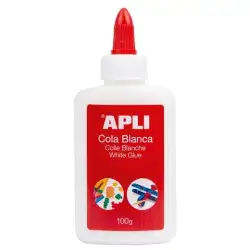 (12849) APLI COLA BLANCA LÍQUIDA BOTE CON APLICADOR 100GR