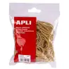 (12854) APLI GOMA ELÁSTICA MARRÓN CAUCHO 60X2MM 100 GR.