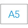 (01243) APLI ETIQUETAS ADHESIVAS 210X148MM A5 INKJET/LÁSER C/RECTOS 1 X 200H BLANCO