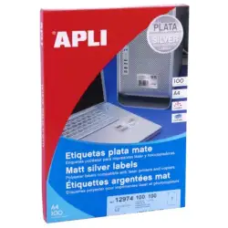 (12974) APLI ETIQUETAS ADHESIVAS METALIZADAS 210