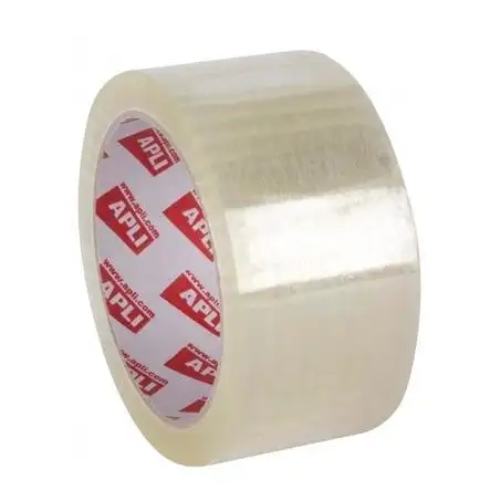 (11735) APLI PRECINTO BASIC PP ACRÍLICO 25 MICRAS 48MM X 132M TRANSPARENTE