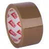 (11943) APLI PRECINTO BASIC PP ADHESIVO ACRÍLICO 28 MICRAS SIN RUIDO ROLLO 48MMX66M MARRÓN BRILLANTE