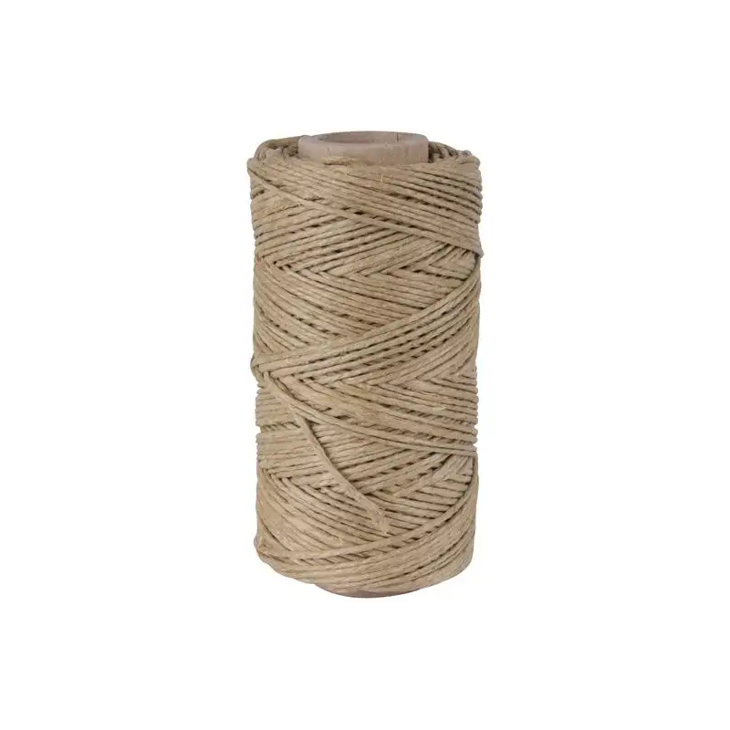 (13125) APLI BOBINA DE CUERDA DE CÁÑAMO 80M 100GR MARRÓN