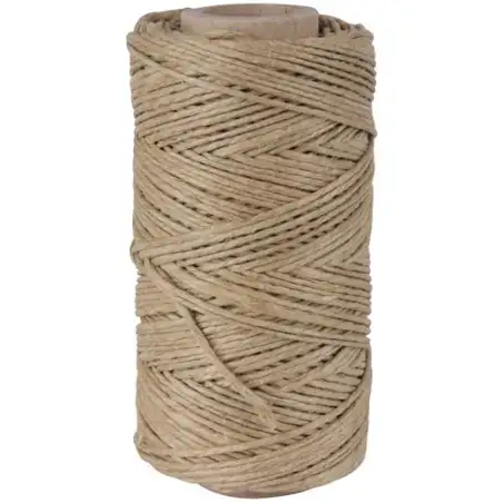 (13125) APLI BOBINA DE CUERDA DE CÁÑAMO 80M 100GR MARRÓN
