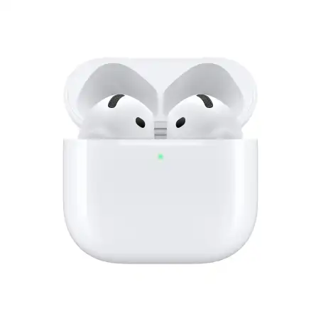 (MXP63ZM/A) APPLE AIRPODS (4 GENERACION) AURICULARES BLUETOOTH CON ESTUCHE DE CARGA INALÁMBRICA