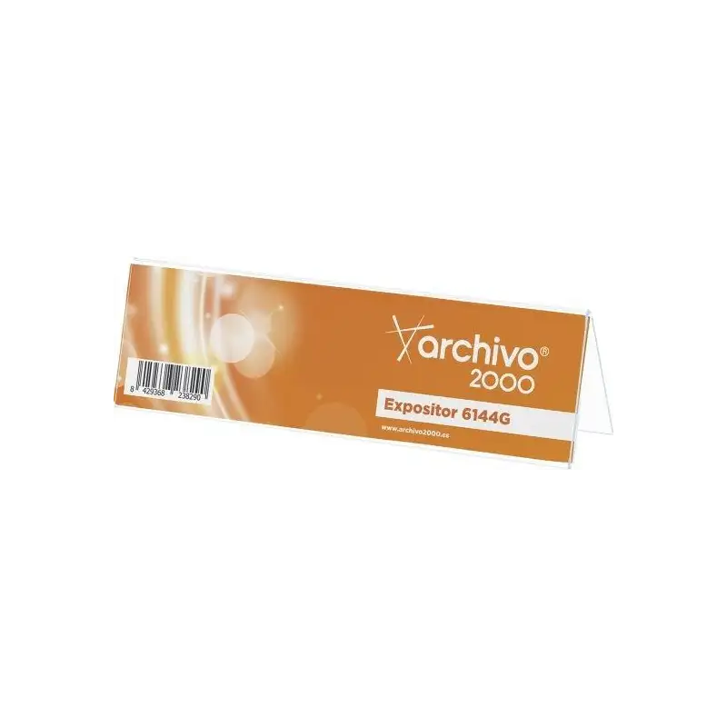 (6144G CS TP) ARCHIVO 2000 PORTANOMBRES SOBREMESA ARCHIVO 2000 "PREMIUM" ESPESOR 3 MM 50X210X60 MM
