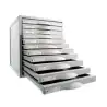 (8211C GS) ARCHIVO 2000 MÓDULO ARCHISYSTEM DE 11 CAJONES 356X316X362 MM GRIS