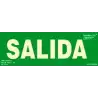 (6170-06H VE) ARCHIVO 2000 PACK DE 2 SEÑALES "SALIDA" 300X105 PVC VERDE