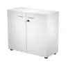 (030PM-3) ARTEXPORT ARMARIO BAJO PRESTO CON PUERTAS 1 ESTANTE 22MM REGULABLE CON TRASERA BLANCO