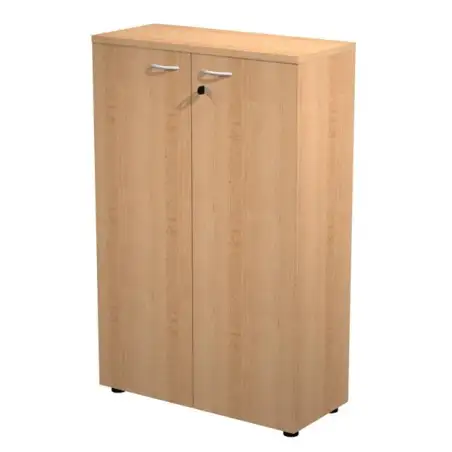 (035PM-6) ARTEXPORT ARMARIO MEDIO PRESTO CON PUERTAS 2 ESTANTES 22MM REGULABLES CON TRASERA HAYA