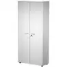 (038+39PM-3) ARTEXPORT ARMARIO ALTO PRESTO CON PUERTAS 3 ESTANTES 22MM CON TRASERA BLANCO
