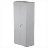 (038+39PM-9) ARTEXPORT ARMARIO ALTO PRESTO CON PUERTAS 3 ESTANTES 22MM CON TRASERA GRIS
