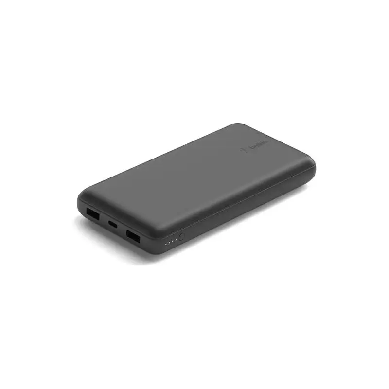 (BPB012BTBK) BELKIN CARGADOR POWER BANK 20K MAH 2USB-A 1 USB-C NEGRO